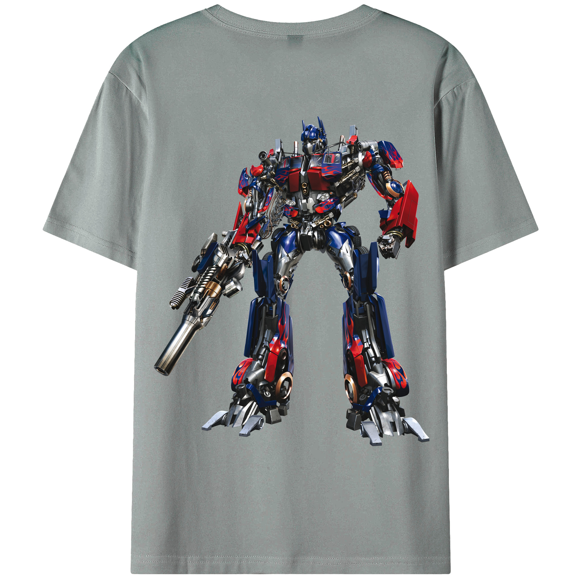 （画像用）  綿100％ メンズ半袖Tシャツ（バックプリント） 通気性